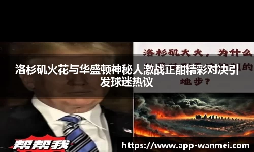 洛杉矶火花与华盛顿神秘人激战正酣精彩对决引发球迷热议